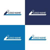 formazione scolastica logotipo concetto. logo design modello. vettore illustrazione.