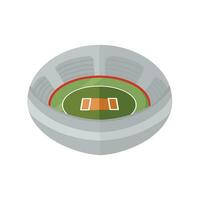 cricket stadio icona clipart avatar logotipo isolato vettore illustrazione