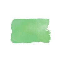 astratto acquerello mano dipinto macchiare. acquerello design elemento. acquerello verde sfondo vettore