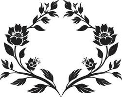 tassellato petali floreale piastrella icona design artistico simmetria geometrico floreale design vettore