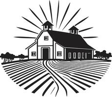 agraria ritiro simbolo agriturismo design vettore icona raccogliere fattoria design agricoltori Casa vettore logo