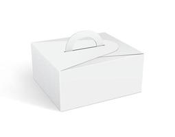 modelli di imballaggio di scatole per alimenti di carta vettore