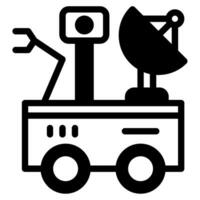 rover icona illustrazione per ragnatela, app, infografica, eccetera vettore