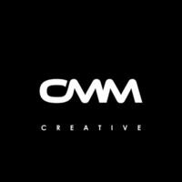 omm lettera iniziale logo design modello vettore illustrazione