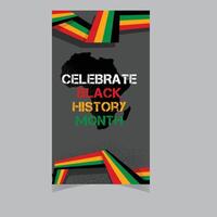 nero storia mese juneteenth Africa aviatore manifesto modello vettore