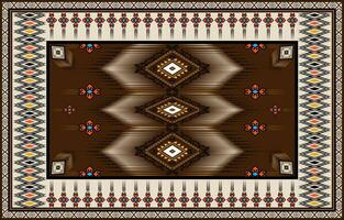 tappeto etnico ikat modello arte. geometrico etnico ikat senza soluzione di continuità modello nel tribale. messicano stile. design per sfondo, sfondo, illustrazione, vettore