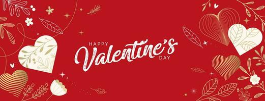 lascia celebrare amore. concetto per san valentino giorno carta, amore Messaggio, sfondo, sociale media, ragnatela striscione, marketing. vettore