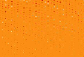 sfondo vettoriale arancione chiaro con linee, rettangoli.