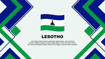 Lesoto bandiera astratto sfondo design modello. Lesoto indipendenza giorno bandiera sfondo vettore illustrazione. Lesoto bandiera