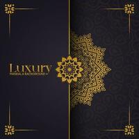 sfondo mandala di lusso con motivo arabesco dorato stile orientale islamico arabo. mandala decorativo in stile ramadan. mandala per stampa, poster, copertina, brochure, flyer, banner vettore