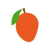 Mango icona vettore. frutta illustrazione cartello. vitamine simbolo. vegetariano logo. cibo marchio. vettore