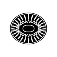 Kiwi icona vettore. frutta illustrazione cartello. vitamine simbolo. vegetariano logo. cibo marchio. vettore