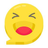 creativo design icona di emoji vettore