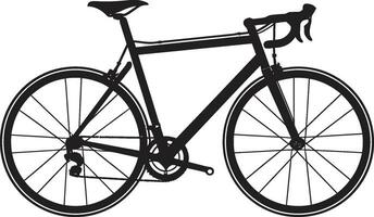 ciclo sentiero vettore icona design autostrada emblema nero bicicletta icona