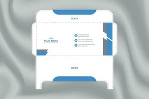 creativo aziendale Busta design modello vettore