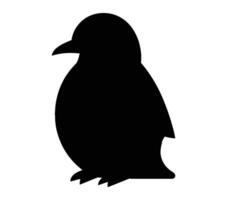 nero e bianca vettore illustrazione di adelia pinguino.