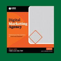 digitale marketing socal media inviare vettore