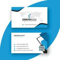 vecteezy professionale attività commerciale carta design modello, stampa pronto attività commerciale carta design per il tuo proprio professione vettore