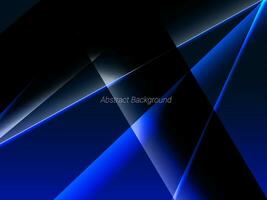 astratto geometrico blu trasparente linee sfumate illustrazione modello sfondo vettore