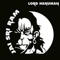 signore hanuman vettore jai sri montone