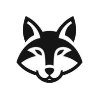 elegante e Impressionante selvaggio Volpe silhouette logo icona simbolo portafortuna vettore illustrazione