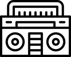 Boombox vettore icona