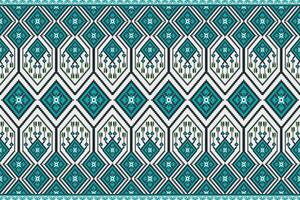 etnico ghirlanda pixel arte senza soluzione di continuità modello. vettore design per tessuto, tappeto, piastrella, ricamo, sfondo, e sfondo