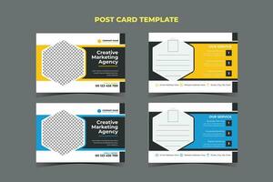 aziendale inviare carta modello design vettore