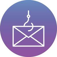 e-mail phishing vettore icona