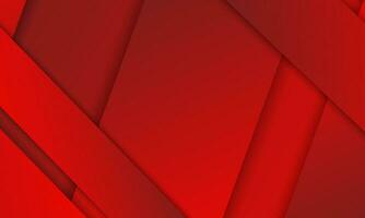 rosso geometrico vettore sfondo con Linee e splendore nel vivace colori.