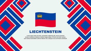 Liechtenstein bandiera astratto sfondo design modello. Liechtenstein indipendenza giorno bandiera sfondo vettore illustrazione. Liechtenstein