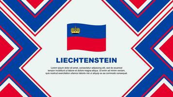 Liechtenstein bandiera astratto sfondo design modello. Liechtenstein indipendenza giorno bandiera sfondo vettore illustrazione. Liechtenstein vettore