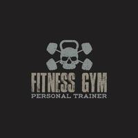 fitness palestra- distintivo -logo vettore