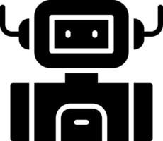industriale robot creativo icona design vettore