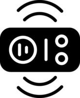 Radio frequenza identificazione creativo icona design vettore