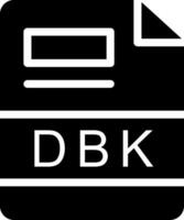 dbk creativo icona design vettore