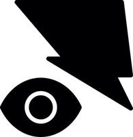 rosso occhi creativo icona design vettore