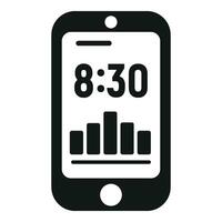 superiore grafico corridore icona semplice vettore. fitness App vettore