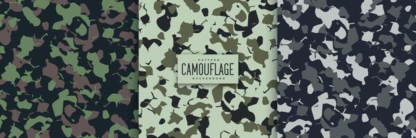 astratto militare camuffare modello struttura design impostato vettore