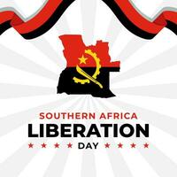 meridionale Africa liberazione giorno illustrazione vettore sfondo. vettore eps 10