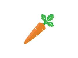 cartone animato carota verdura vettore