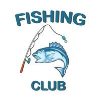pesca club illustrazione vettore