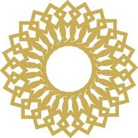 astratto lusso mandala logo vettore elemento