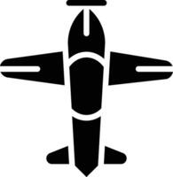 monoplano vettore icona