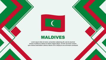 Maldive bandiera astratto sfondo design modello. Maldive indipendenza giorno bandiera sfondo vettore illustrazione. Maldive bandiera
