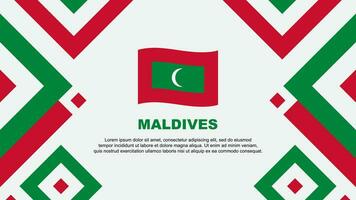 Maldive bandiera astratto sfondo design modello. Maldive indipendenza giorno bandiera sfondo vettore illustrazione. Maldive modello