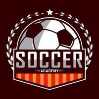 logo del calcio, logo dell'america, logo classico vettore