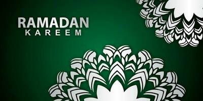 Ramadan kareem islamico stile sfondo. vettore illustrazione