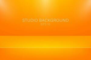 moderno studio sfondo, grande design per qualunque scopi. vettore arancia astratto sfondo. 3d vettore illustrazione.