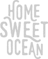 casa dolce oceano vettore